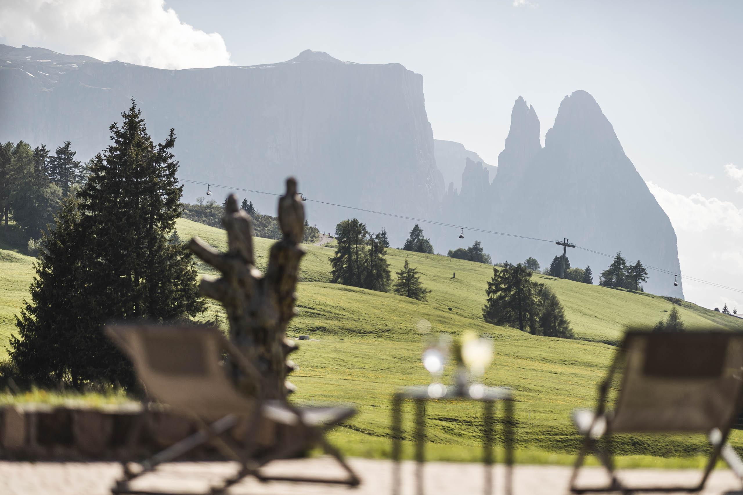 Hotel Steger-Dellai Alpe Di Siusi Bagian luar foto
